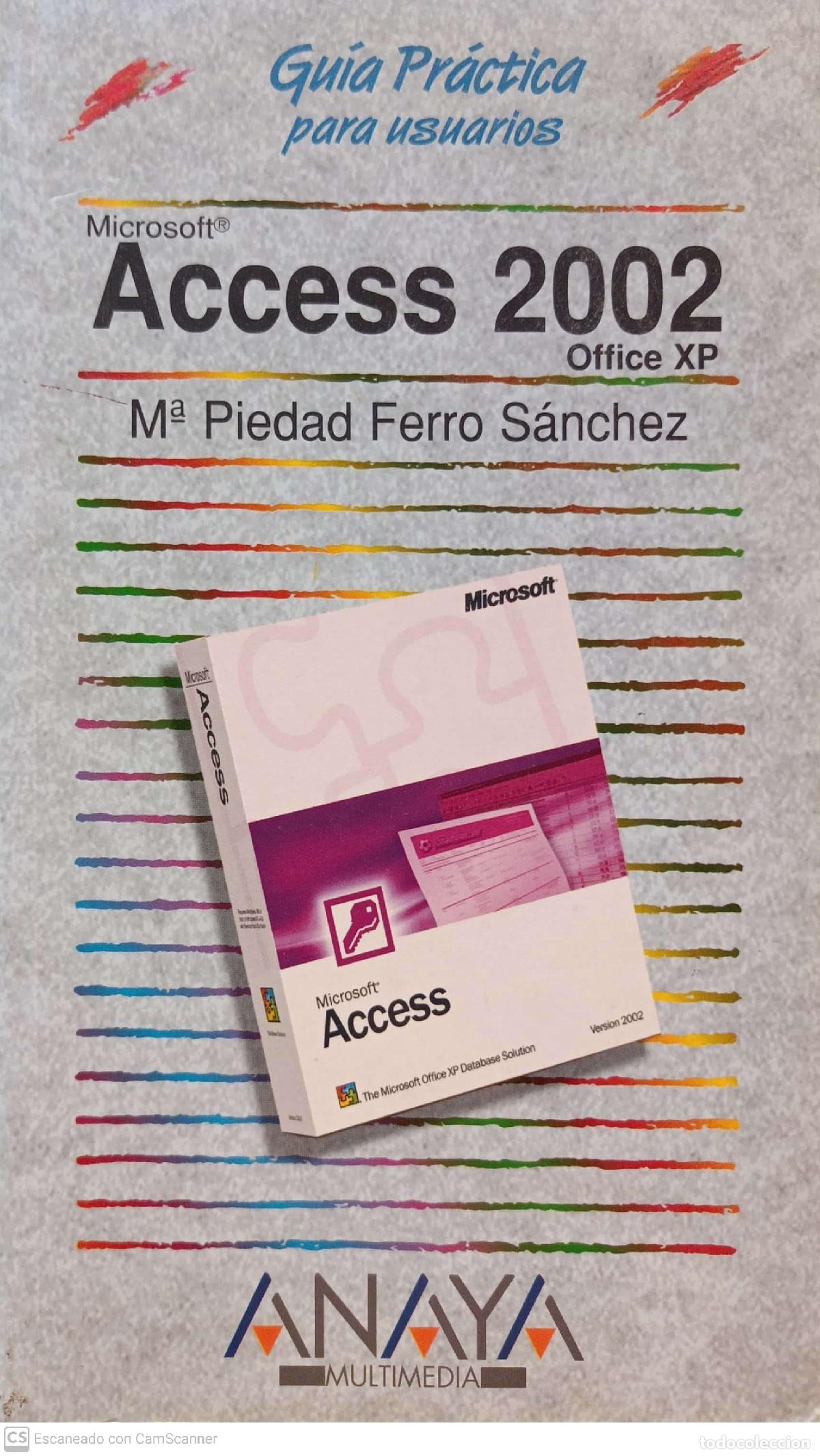 Libros: Microsoft Access 2002 - Ferro S&aacute;nchez, Mar&iacute;a Piedad - Foto 1
