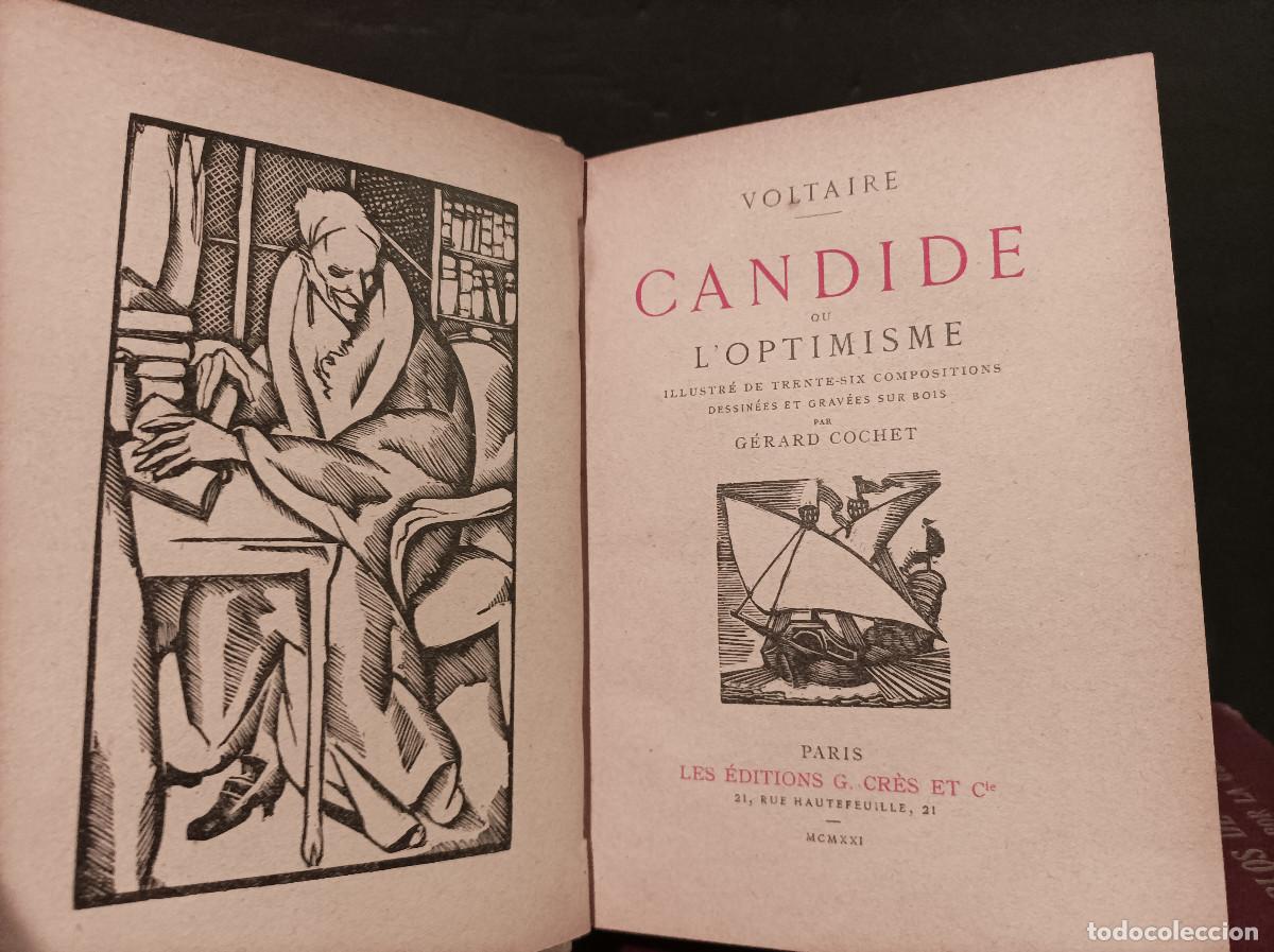 Libros: VOLTAIRE.- - Candide ou lOptimisme. - Foto 1