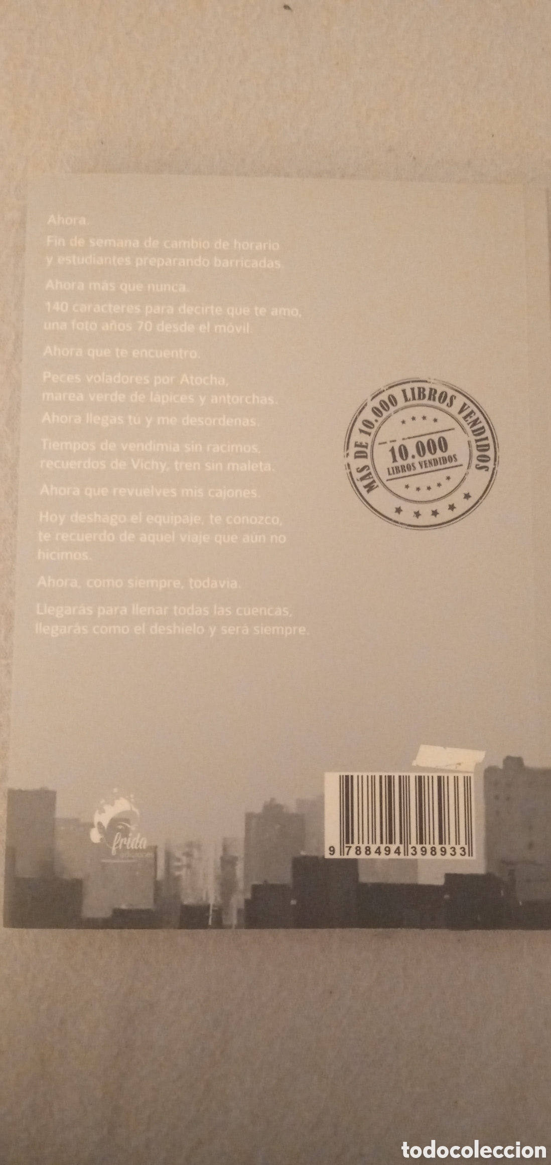 Libros: Ahora que la vida.Ismael Serrano.2015.2 edicion. - Foto 2