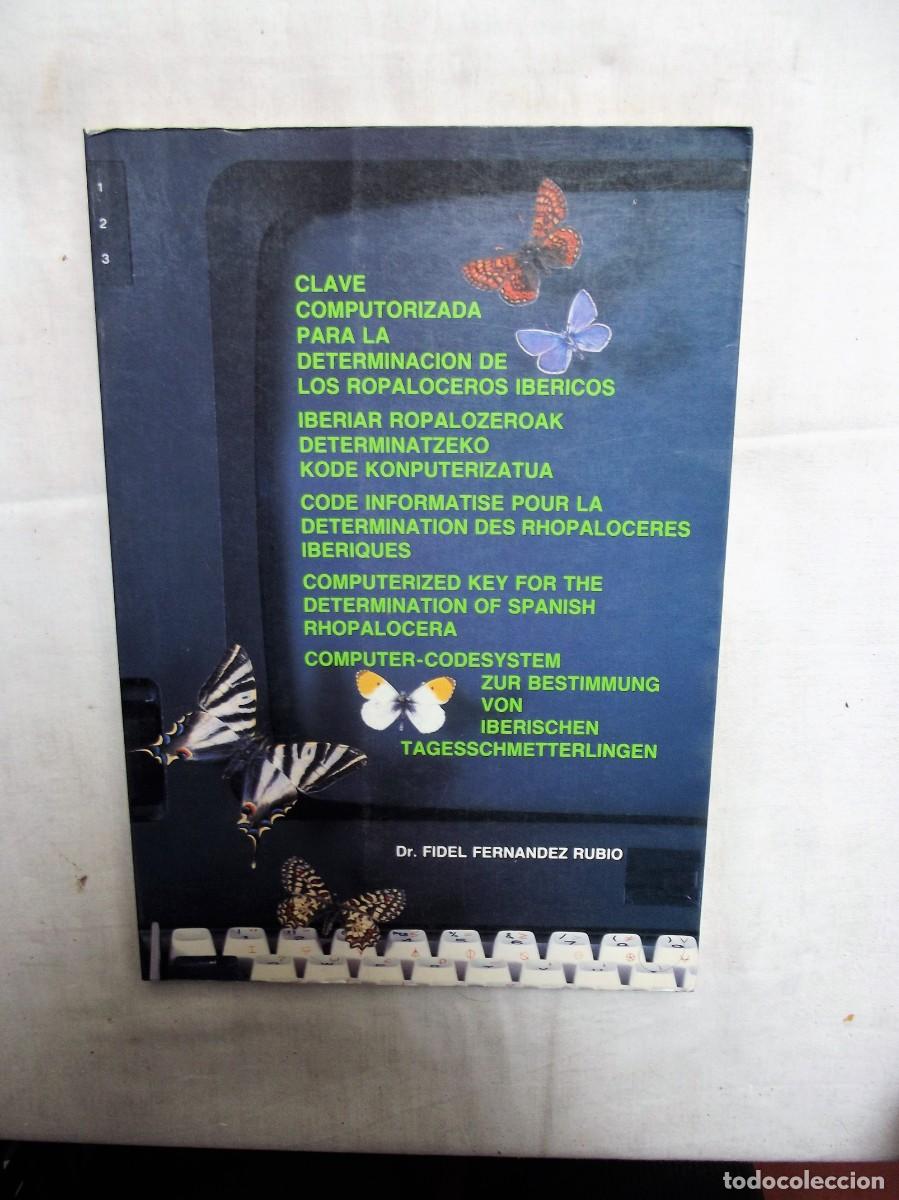 Libros: CLAVE COMPUTARIZADA PARA LA DETERMINACION DE LOS ROPALOCEROS IBERICOS ( VARIOS IDIOMAS ) - Foto 1