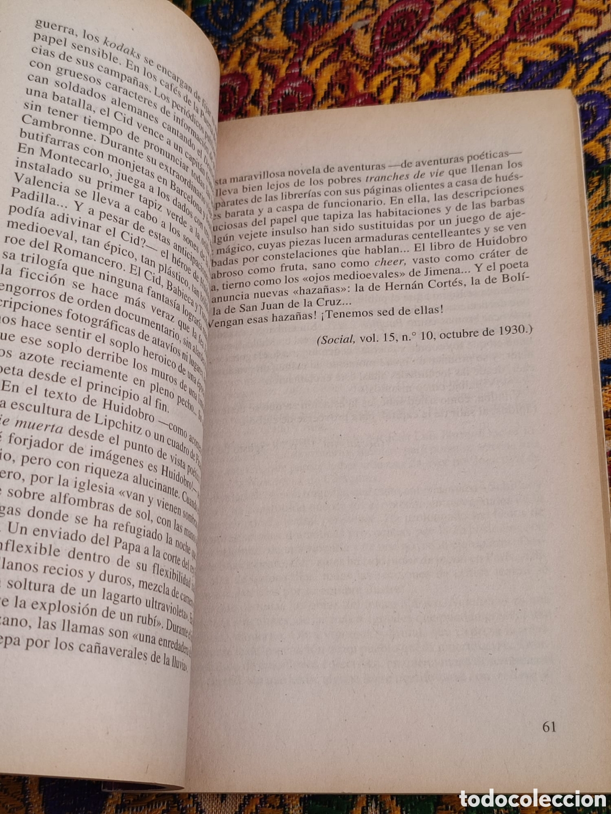 Libros: Alejo Carpentier Cr&oacute;nicas de Espa&ntilde;a 1925-1937 - Foto 3