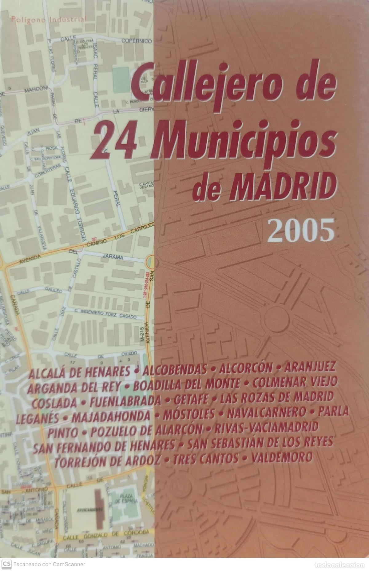 Libros: Callejero de 24 municipios de Madrid 2005 - Foto 1