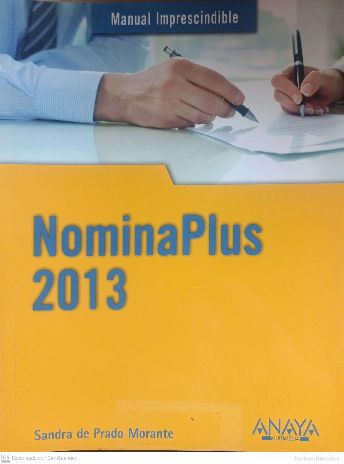 Libros: Nomina Plus 2013 - Sandra de Prado Morante - Foto 1