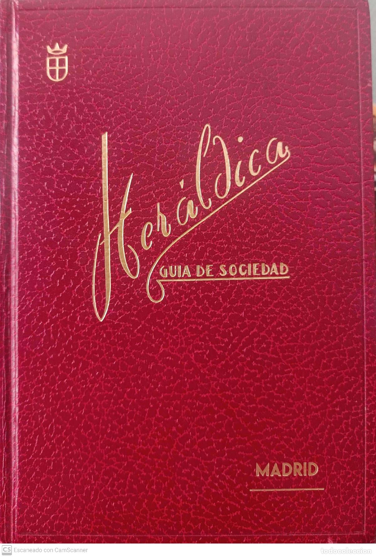 Libros: Her&aacute;ldica. Gu&iacute;a de sociedad. Edici&oacute;n 1977 - Foto 1