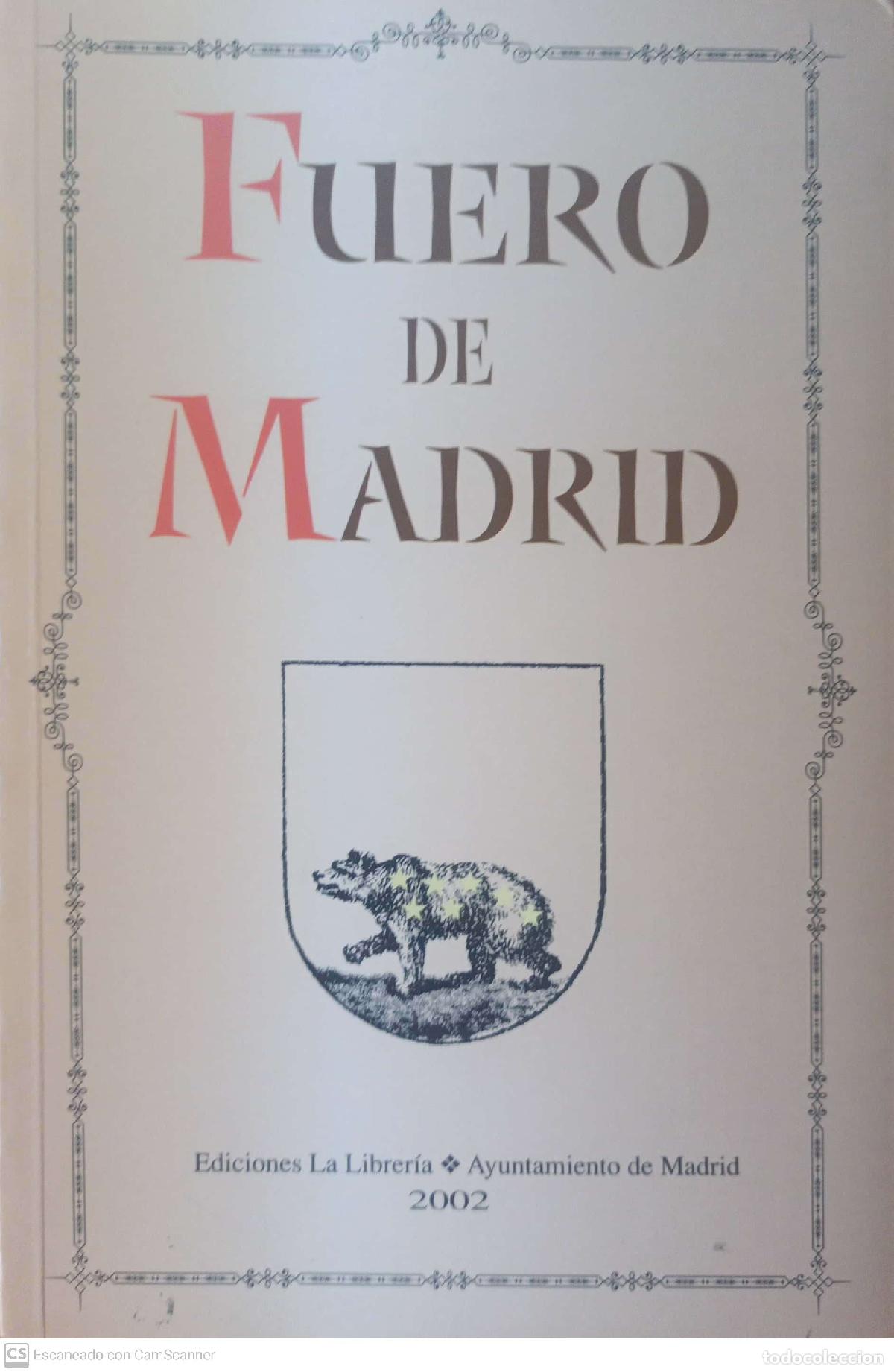 Libros: Fuero de Madrid - Foto 1