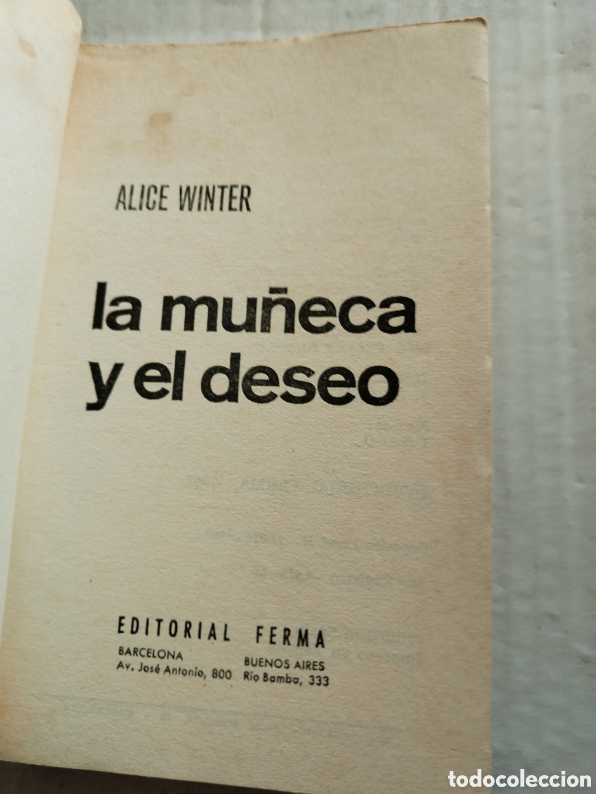Libros: LA MU&Ntilde;ECA Y EL DESEO/ALICE WINTER - Foto 3