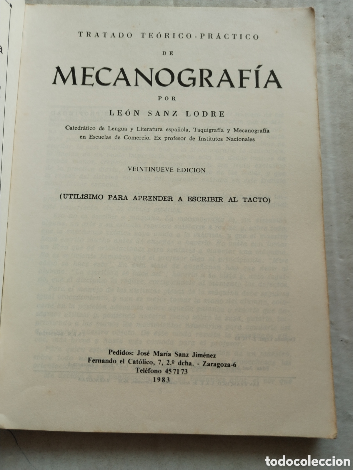 Libros: TRATADO TE&Oacute;RICO PR&Aacute;CTICO DE MECANOGRAF&Iacute;A - Foto 2