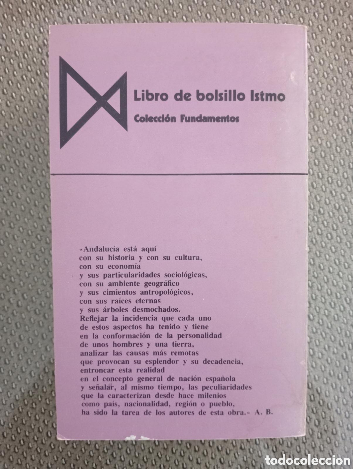 Libros: Los andaluces. Ediciones Istmo - Foto 3