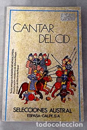 Libros: Cantar del Cid - Pidal, Ramon Menendez - Foto 1