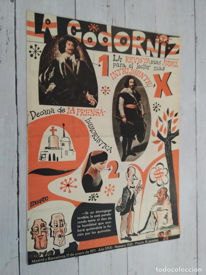 Libros: La Codorniz 1522 (original). A&ntilde;o XXXI. 17 de enero de 1971 - &Aacute;lvaro de Laiglesia (dir) - Foto 1