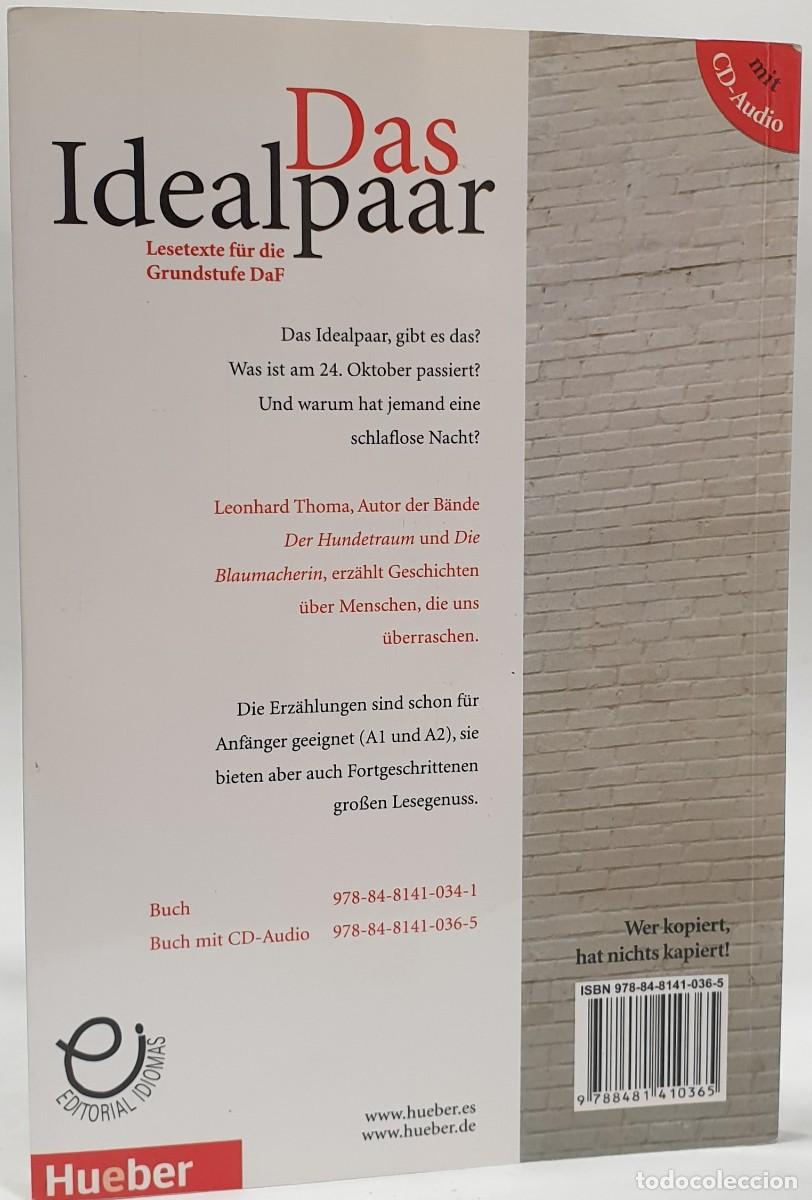 Libros: DAS IDEALPAAR + CD - Leonhard Thoma (Idioma: Alem&aacute;n) - Foto 2
