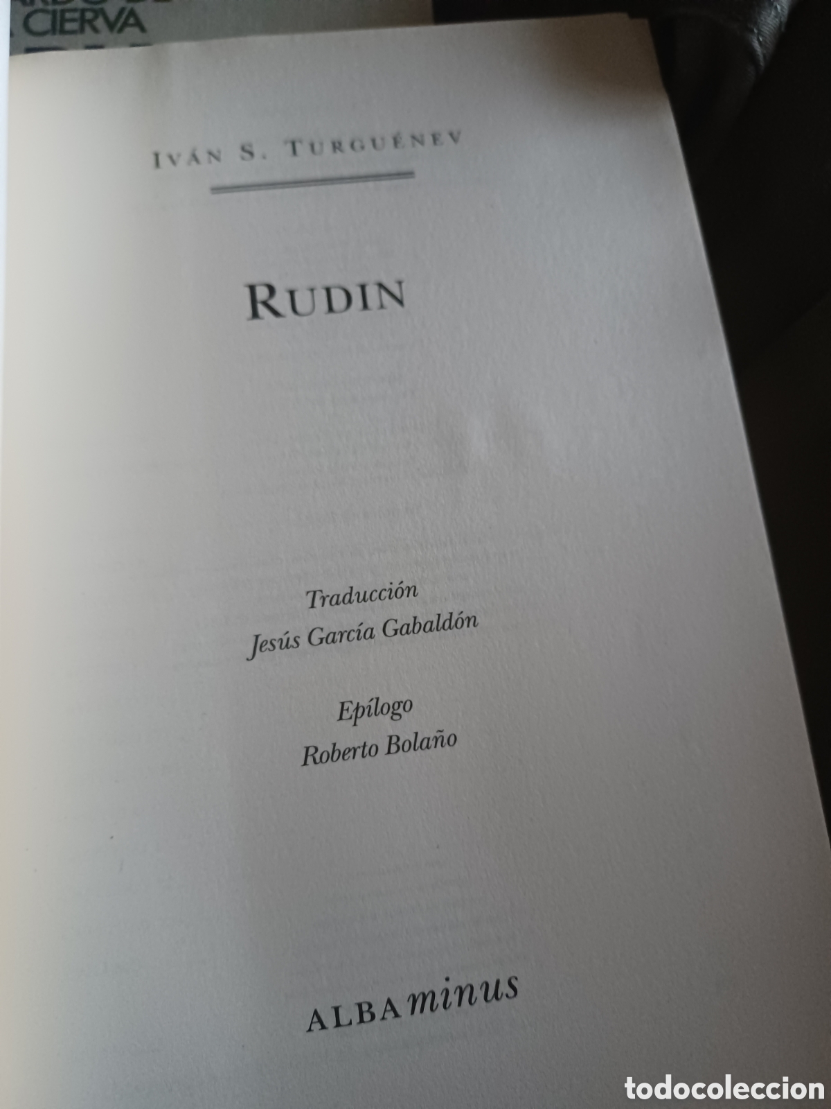 Libros: Barybook 307.A. A. Rudin Iv&aacute;n S. Turgenev Alba - Foto 3