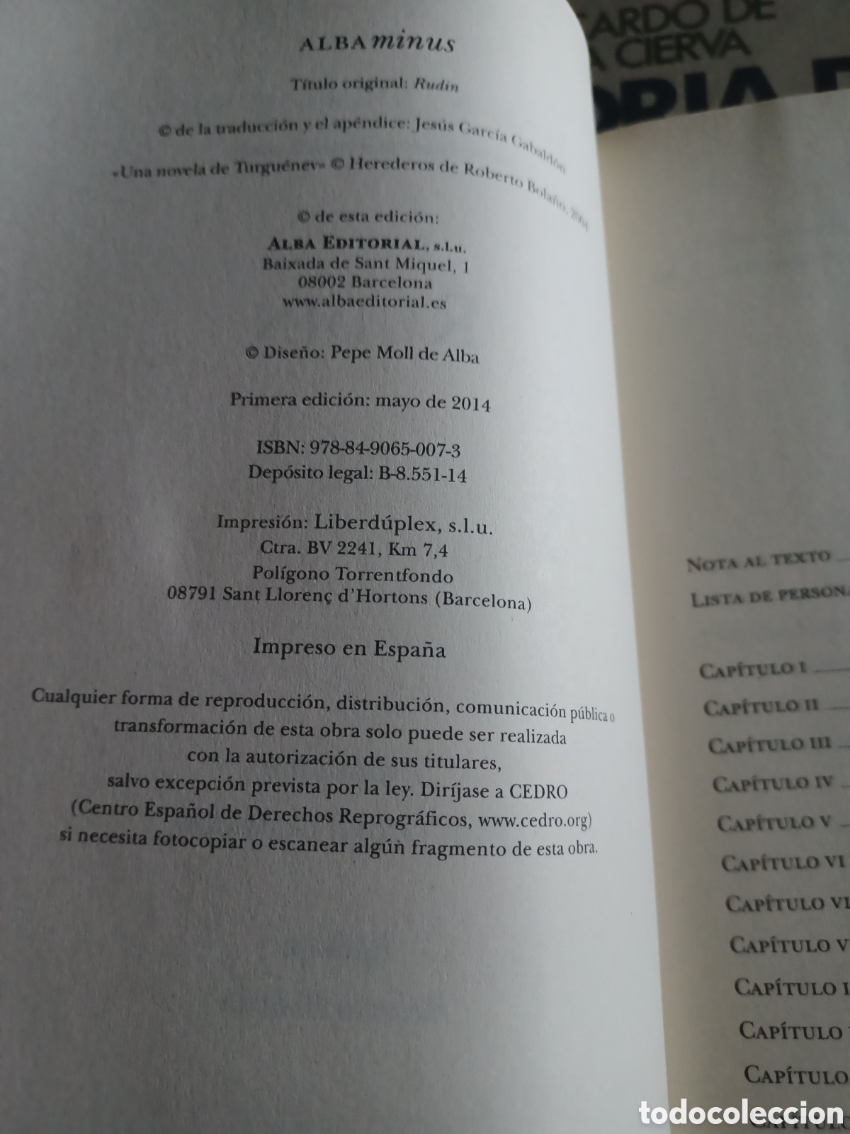 Libros: Barybook 307.A. A. Rudin Iv&aacute;n S. Turgenev Alba - Foto 4