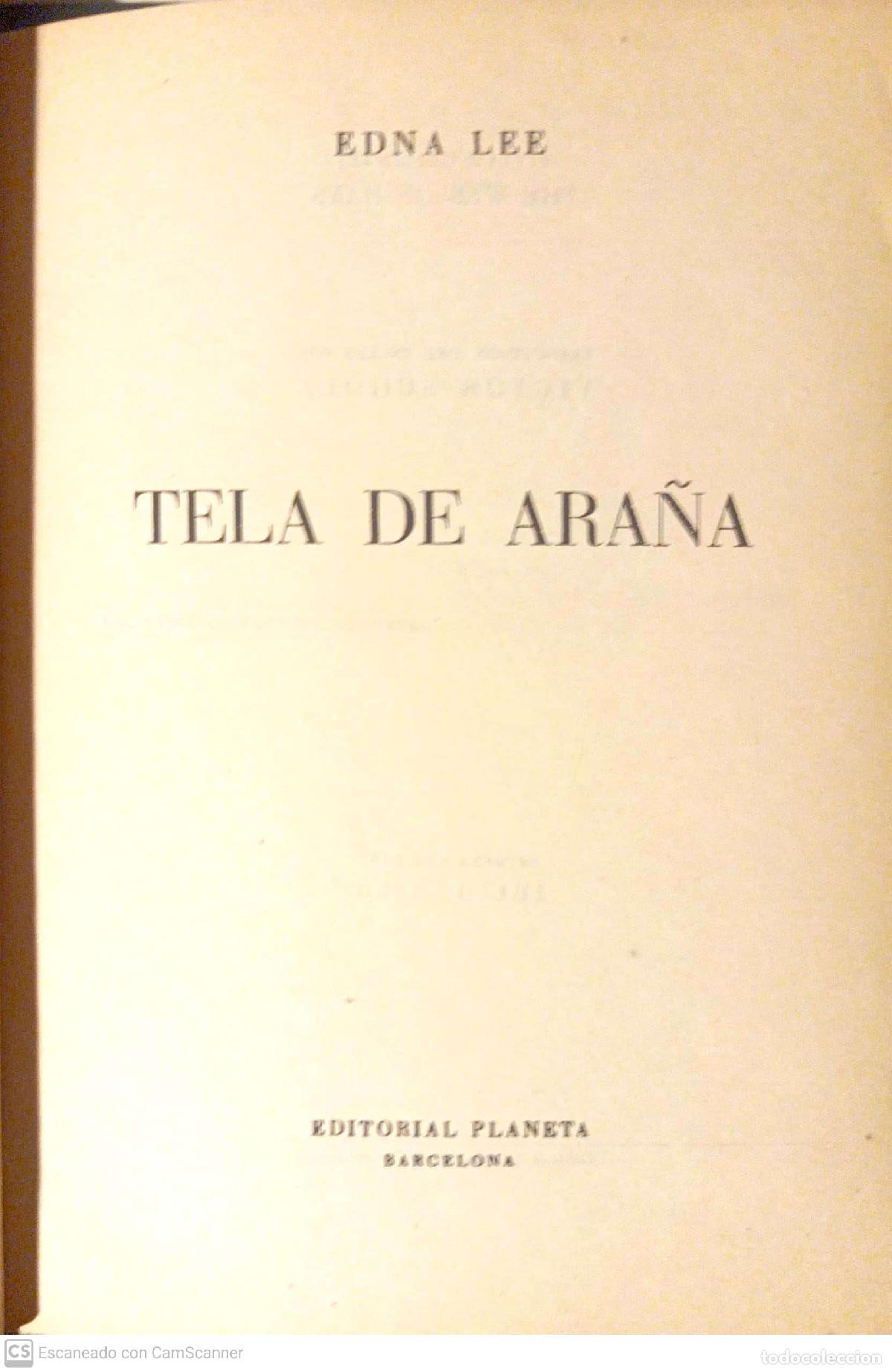 Libros: Tela de ara&ntilde;a - Lee, Edna - Foto 1