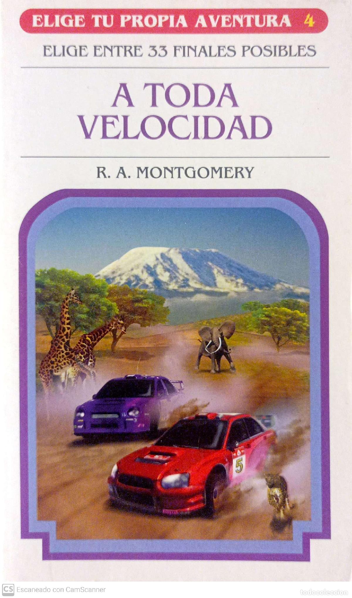 Libros: A toda velocidad - Montgomery, R. A. - Foto 1