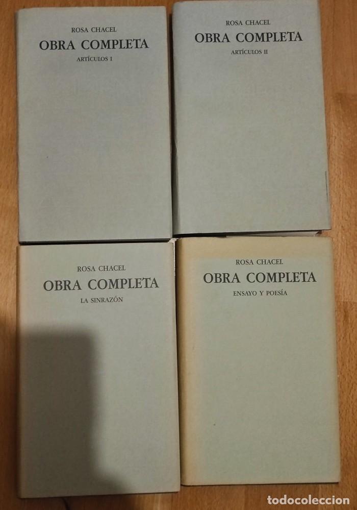 Libros: OBRA COMPLETA DE ROSA CHACEL (1, 2, 3 y 4) - Foto 1