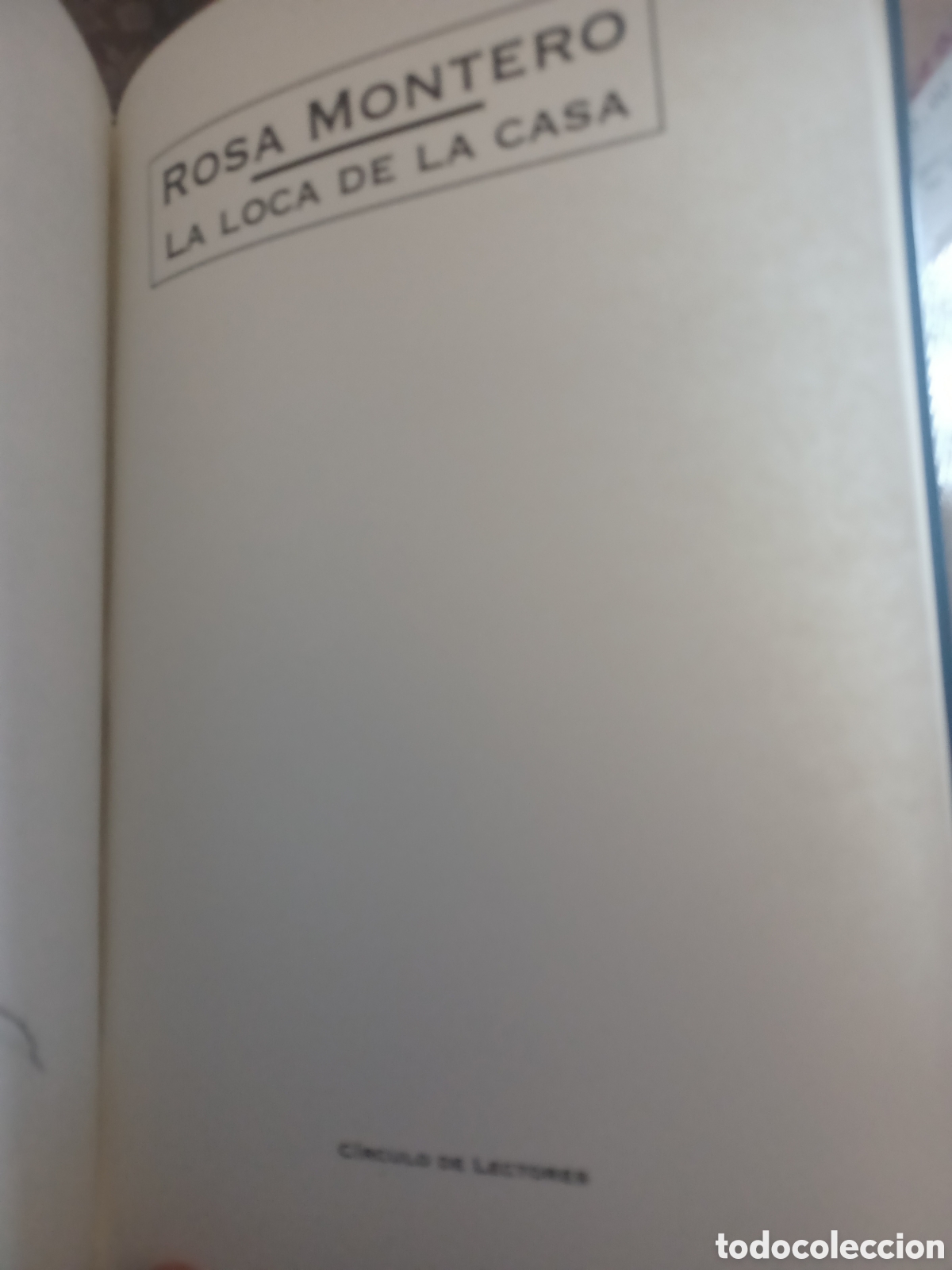 Libros: Barybook 126 La loca de la casa Rosa Montero C&iacute;rculo - Foto 5