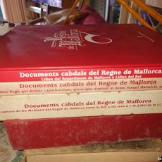 Libros: RVPR M 314 DOCUMENTS CABDALS DEL REGNE DE MALLORCA 3 TOMOS. Lote 400678574