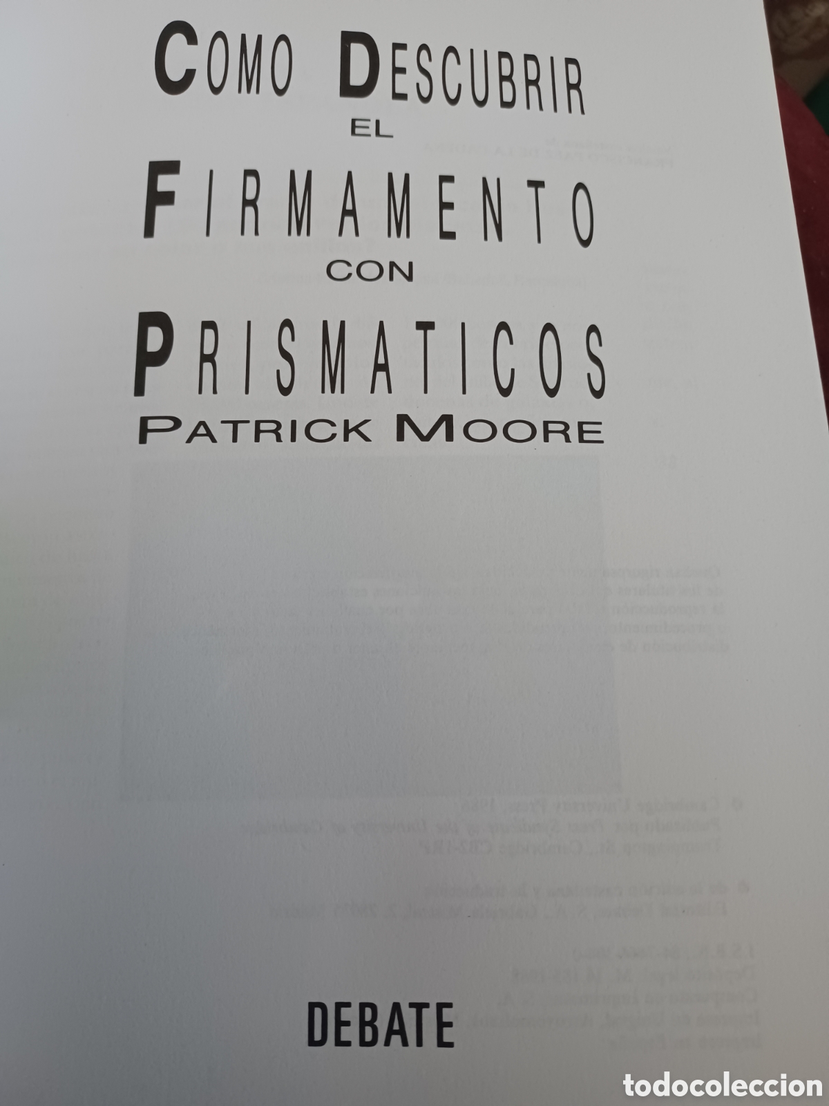 Libros: Barybook.245. Como Descubrir el firmamento con prism&aacute;ticos Patrick moore - Foto 3
