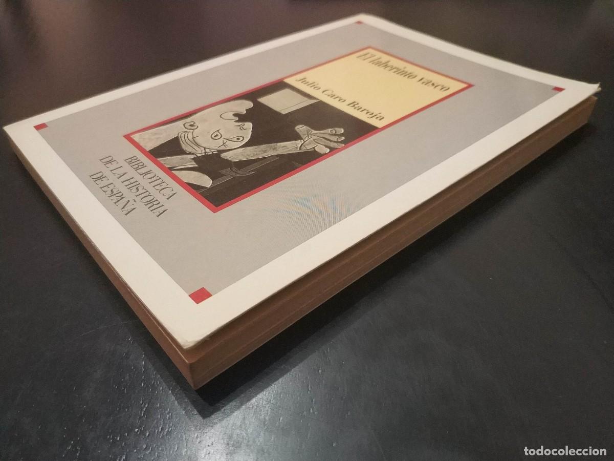 Libros: EL LABERINTO VASCO.- JULIO CARO BAROJA - Foto 3