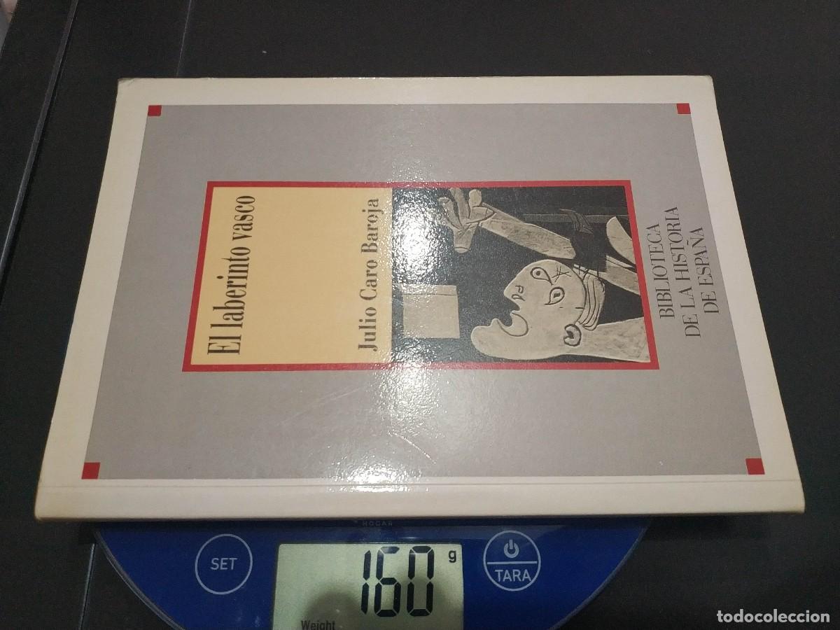 Libros: EL LABERINTO VASCO.- JULIO CARO BAROJA - Foto 5