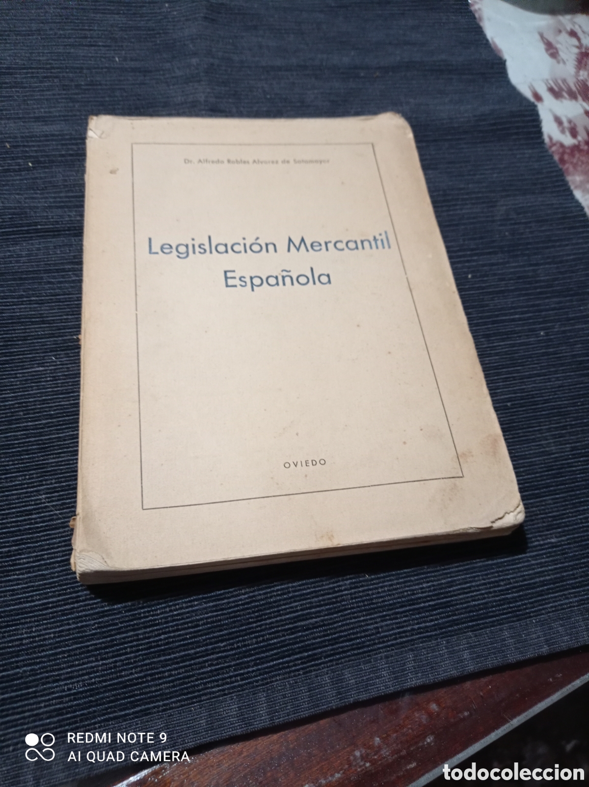 Libros: Legislaci&oacute;n mercantil Alfredo robles - Foto 1