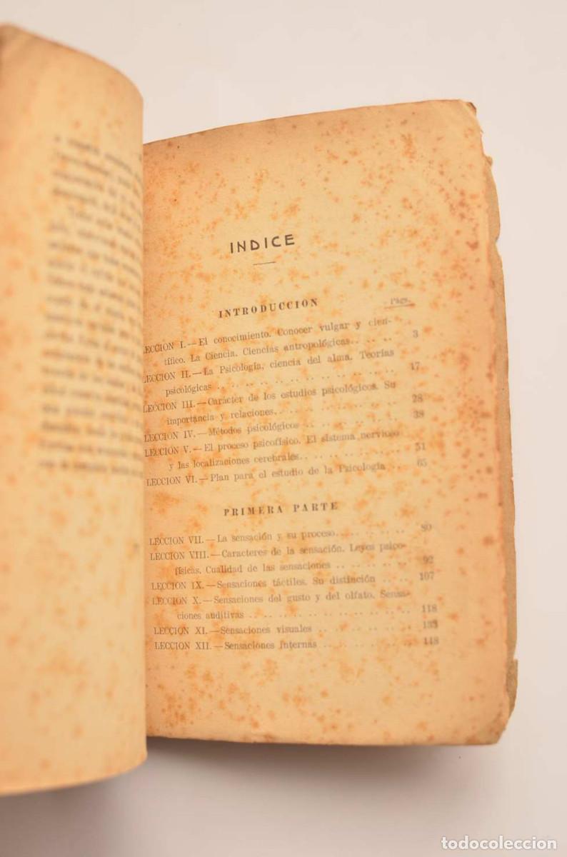 Libros: Lecciones de psicolog&iacute;a - AN&Oacute;NIMO - Foto 4