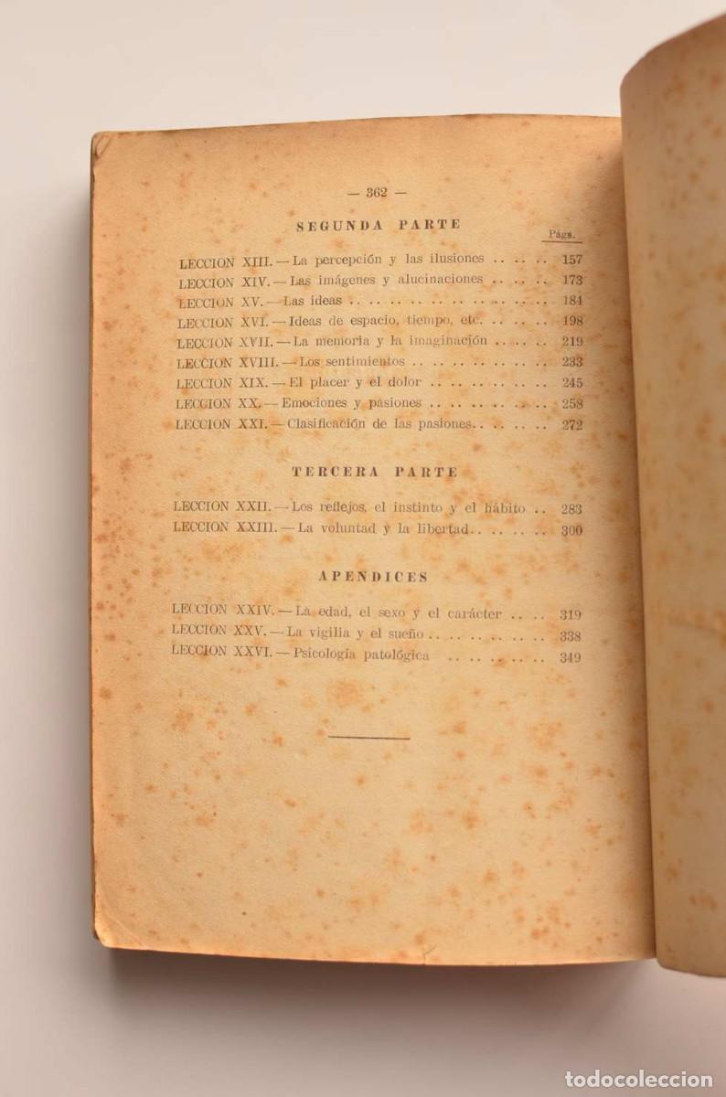 Libros: Lecciones de psicolog&iacute;a - AN&Oacute;NIMO - Foto 5