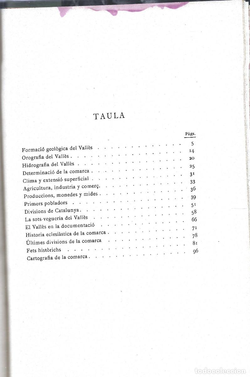 Libros: De Castellet al Vendrell. Lo Vall&egrave;s - FONT Y SAGUE, NORBERT - Foto 2