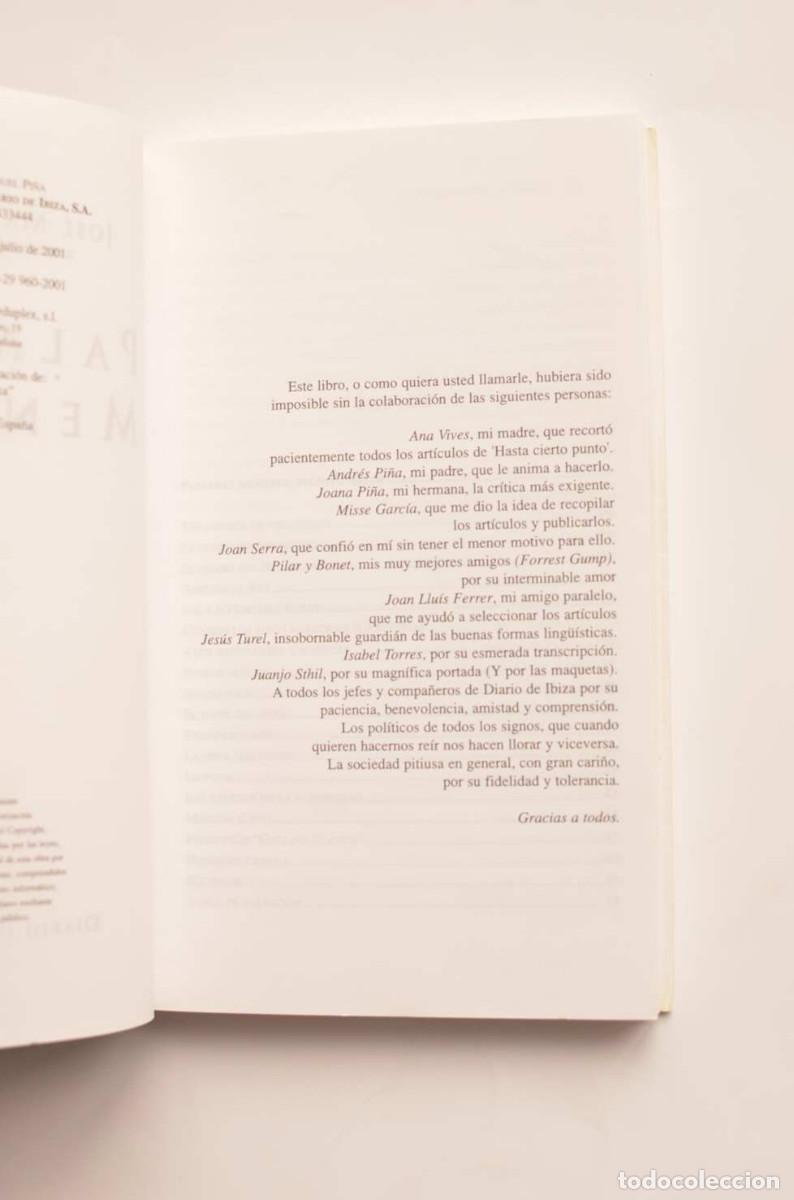 Libros: Palabras menores - PI&Ntilde;A, Jos&eacute; Manuel - Foto 3