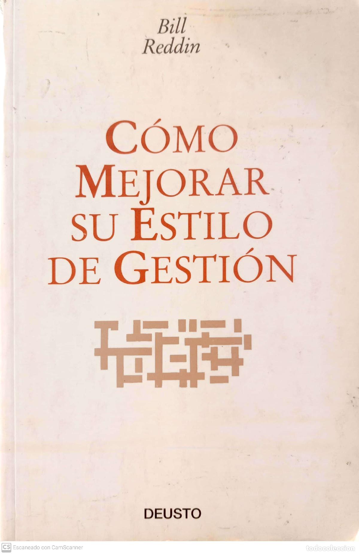 Libros: C&oacute;mo mejorar su estilo de gesti&oacute;n - Bill Reddin - Foto 1
