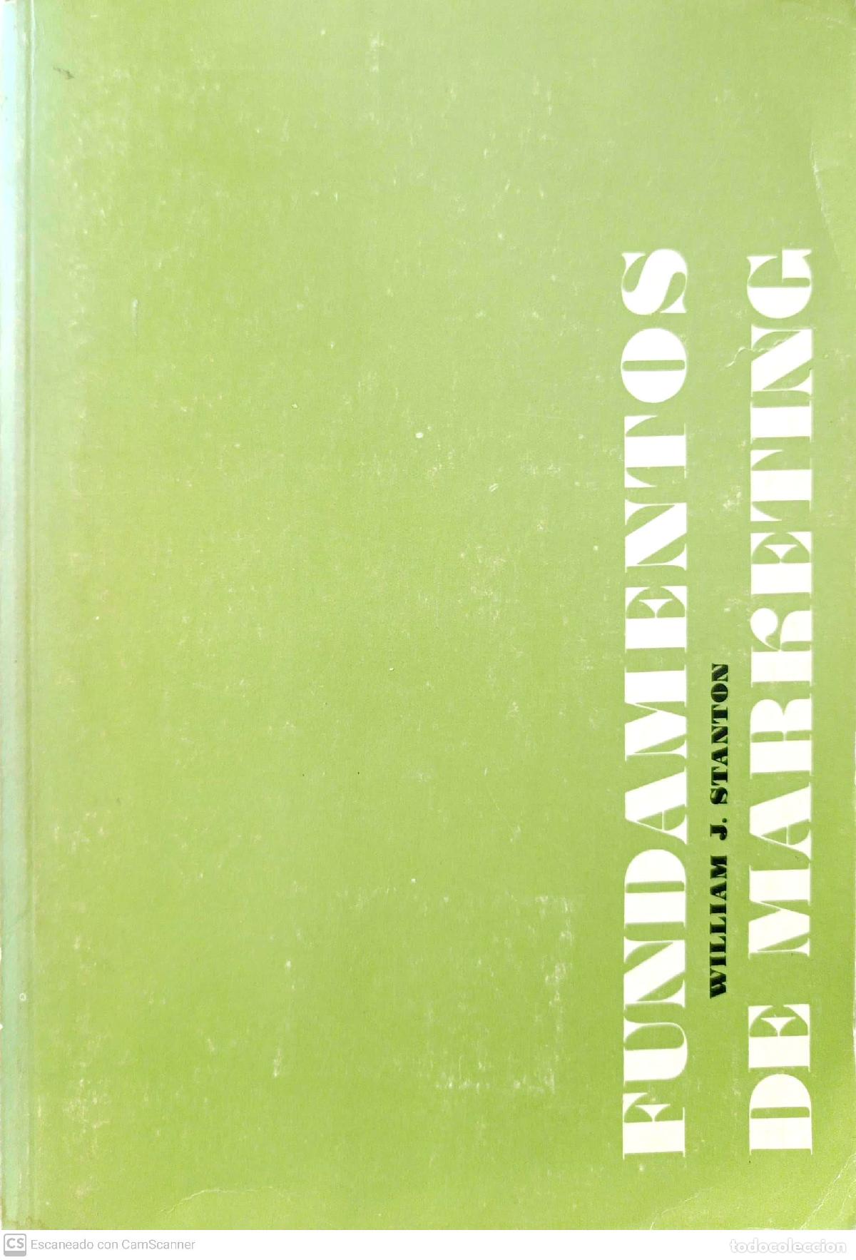 Libros: Fundamentos de Marketing - William J. Stanton - Foto 1