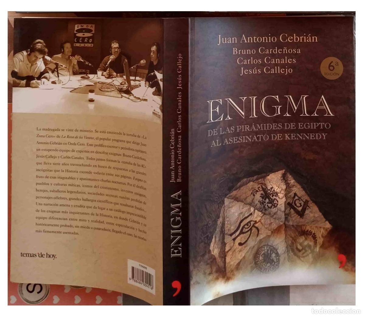 Libros: ENIGMA - JUAN ANTONIO CEBRI&Aacute;N (2005) - Foto 1
