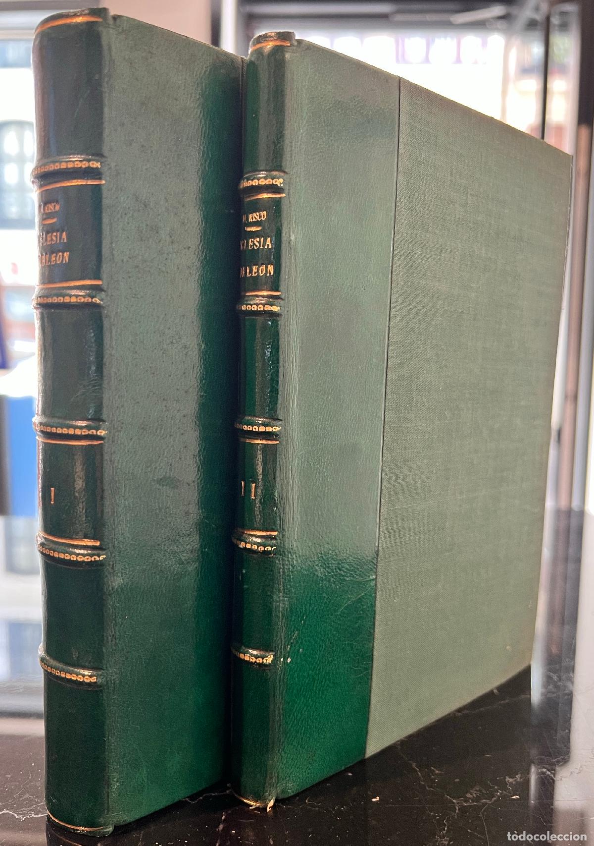 Libros: Historia de la ciudad y corte de Le&oacute;n, y de sus reyes (2 Vols) - Risco, Manuel - Foto 1