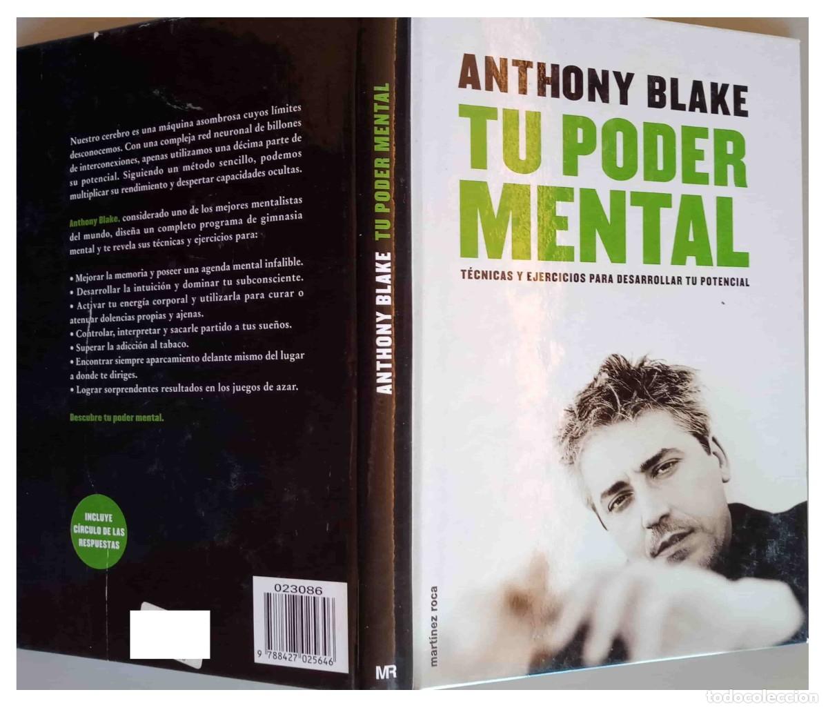 Libros: TU PODER MENTAL. T&Eacute;CNICAS Y EJERCICIOS - ANTHONY BLAKE (2000) - Foto 1