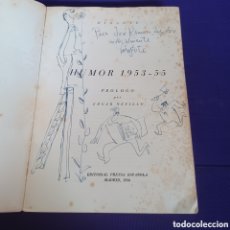 Libros: MINGOTE - HUMOR 1953 - 1955 / CON DIBUJO ORIGINAL Y DEDICADO. Lote 401055634