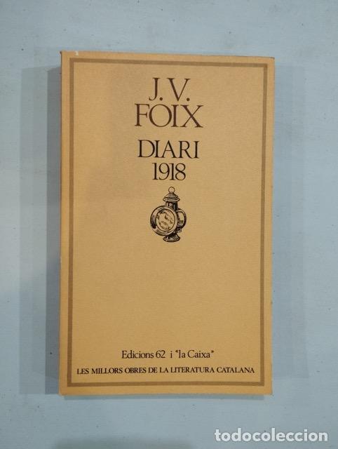 Libros: J. V. Foix - Diari 1918 - Foto 1