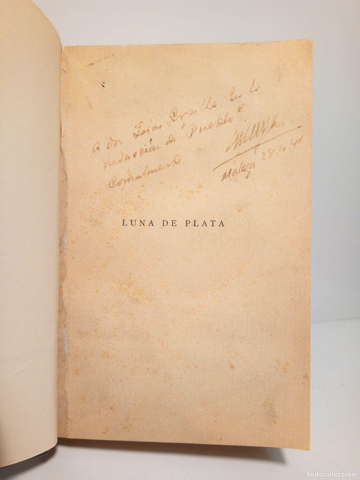 Libros: GONZALEZ ANAYA, S. - Luna de Plata (Novela-cr&oacute;nica) - Foto 2