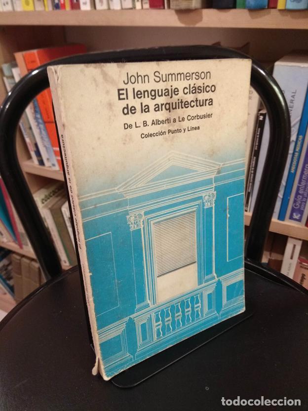 Libros: El lenguaje cl&aacute;sico de la arquitectura - Foto 1