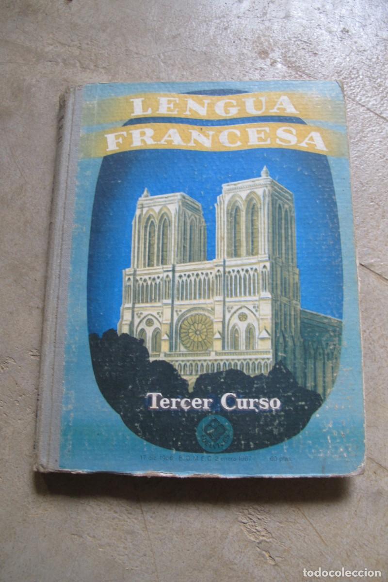 Libros: LENGUA FRANCESA TERCER CURSO EDELVIVES 1963 - Foto 1
