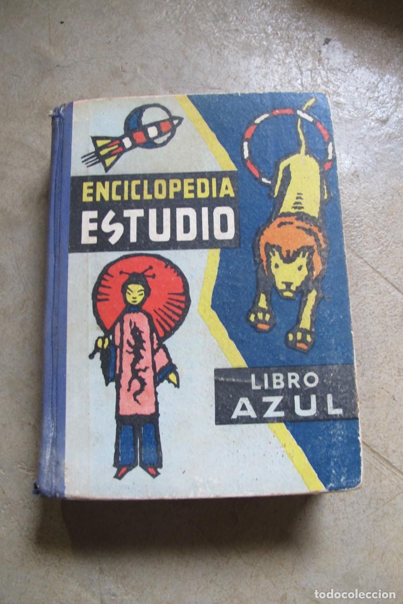 Libros: ENCICLOPEDIA ESTUDIO. LIBRO AZUL. PLA-DALMAU 1966 - Foto 1
