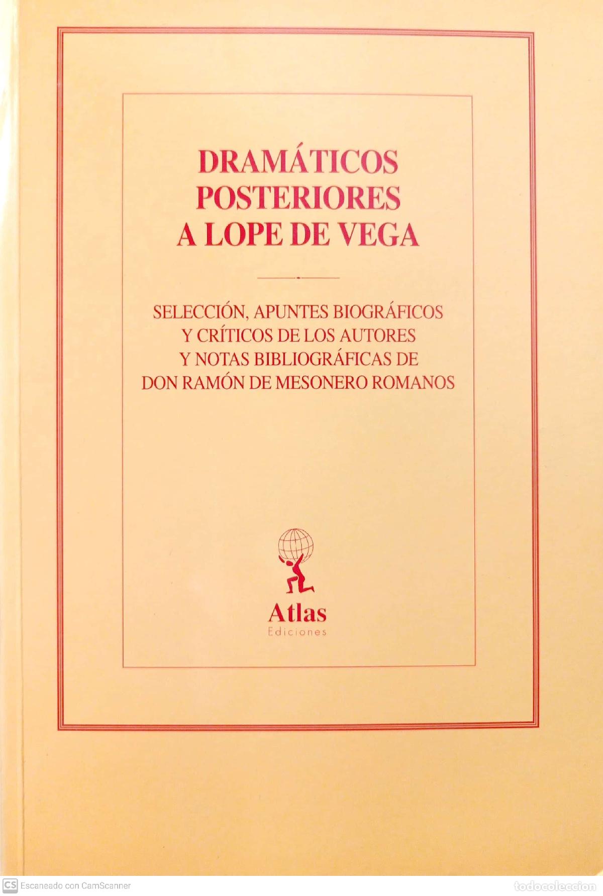 Libros: Dram&aacute;ticos posteriores a Lope de Vega - Foto 1