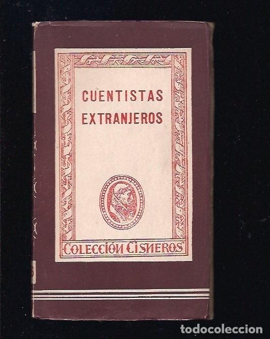 Libros: CUENTISTAS EXTRANJEROS (ANTOLOGIA) - VARIOS - Foto 1