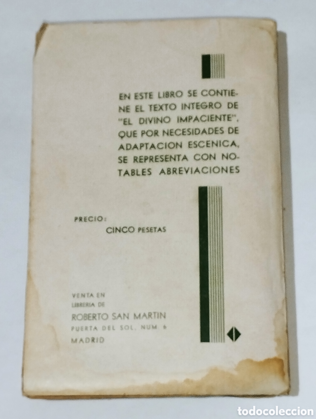 Libros: El Divino Impaciente &ndash; Jos&eacute; Mar&iacute;a Pem&aacute;n &ndash; 1933 - Foto 11