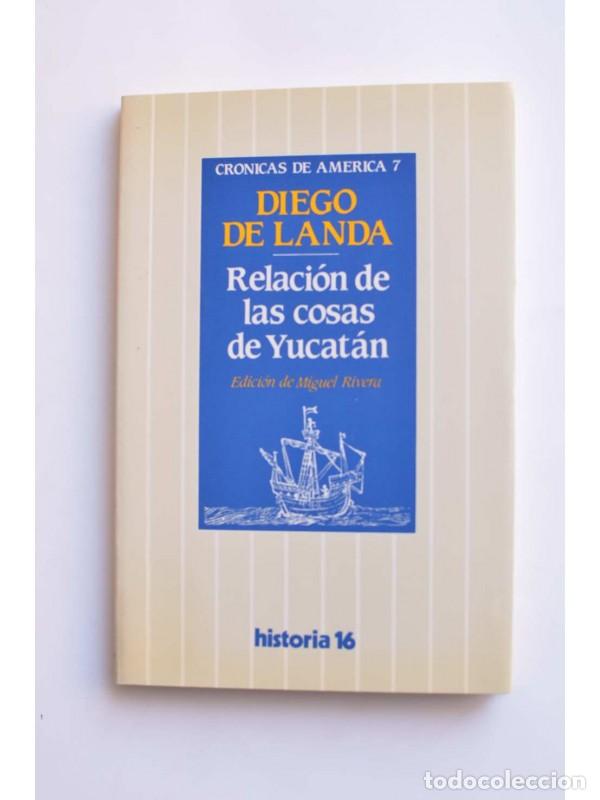 Libros: Relaci&oacute;n de las cosas de Yucatan - LANDA, Diego de - Foto 1