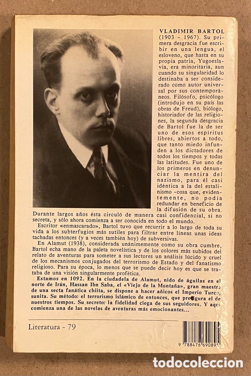 Libros: ALAMUT. VLADIMIR BARTOL. MUCHNIK EDITORES 1989. - Foto 5