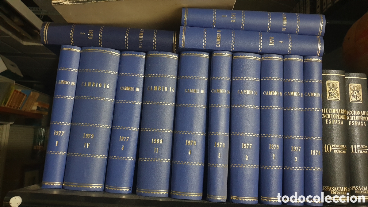 Libros: Colecci&oacute;n CAMBIO 16 A&Ntilde;O 1976-1980 - Foto 1