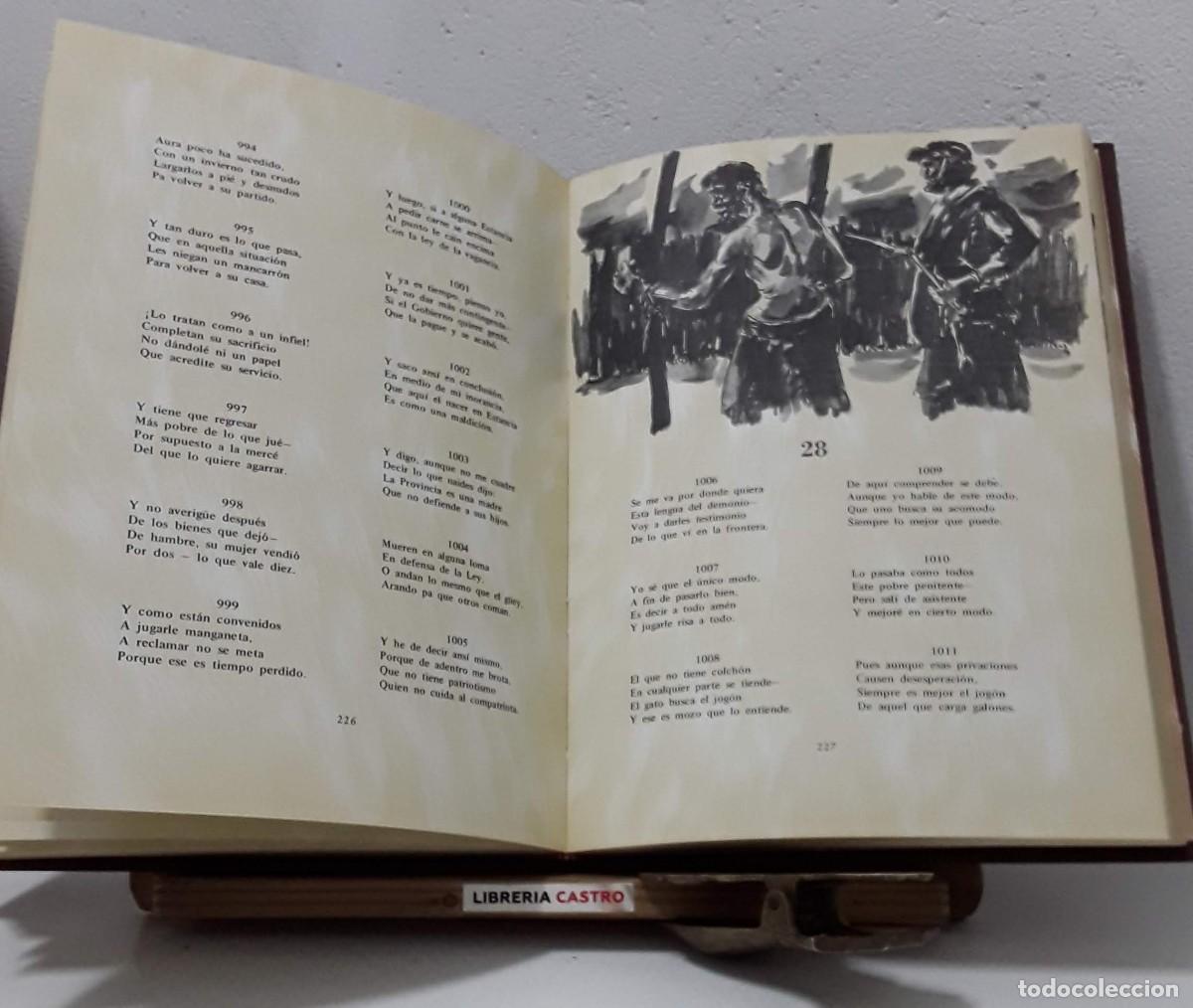 Libros: Mart&iacute;n Fierro - Jos&eacute; Hern&aacute;ndez. - Foto 2