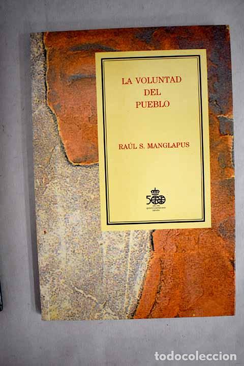 Libros: La voluntad del pueblo.- Manglapus, Ra&uacute;l S. - Foto 1