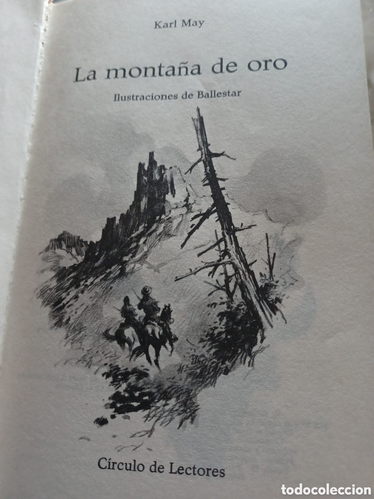Libros: Barybook 128 En la Monta&ntilde;a de Oro Carl May C&iacute;rculo de Lectores - Foto 2